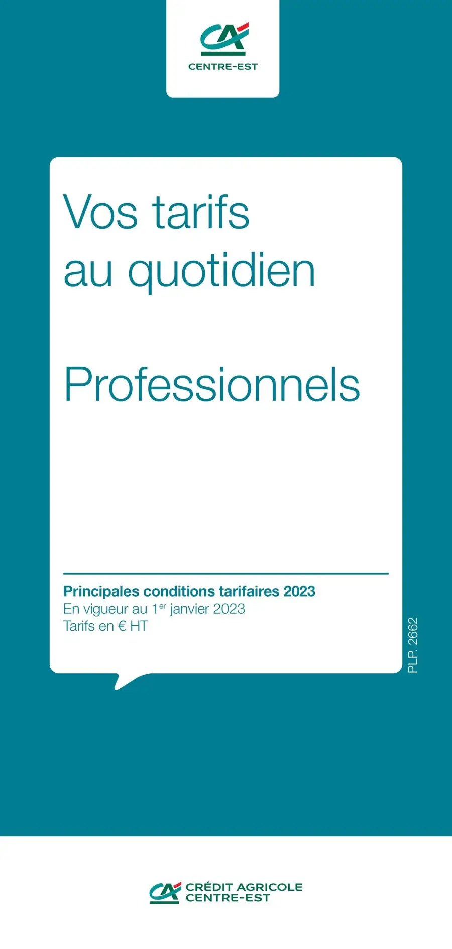 Professionels / Vos Tarifs au Quotidien - 1/32