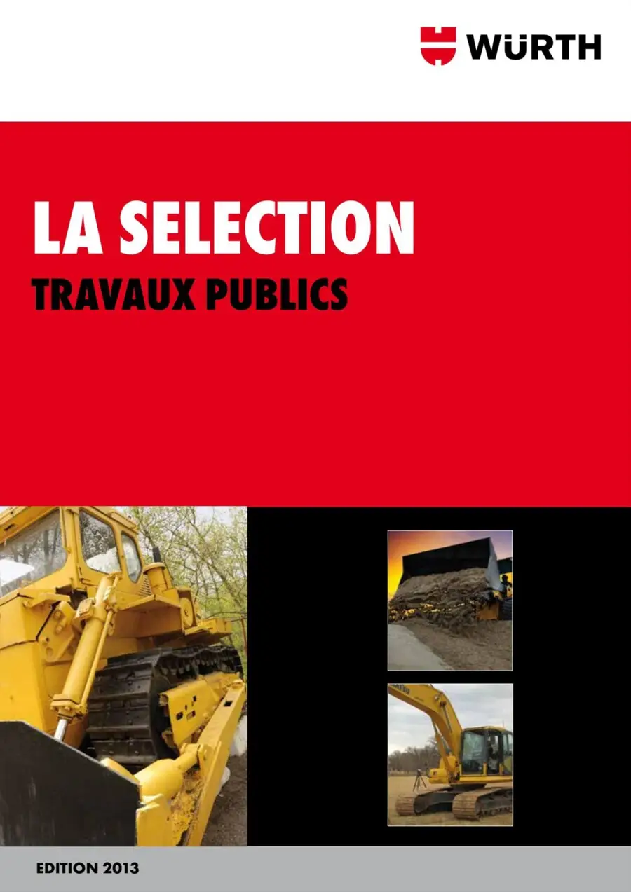 Würth - La Selection Travaux Publics - 1/36