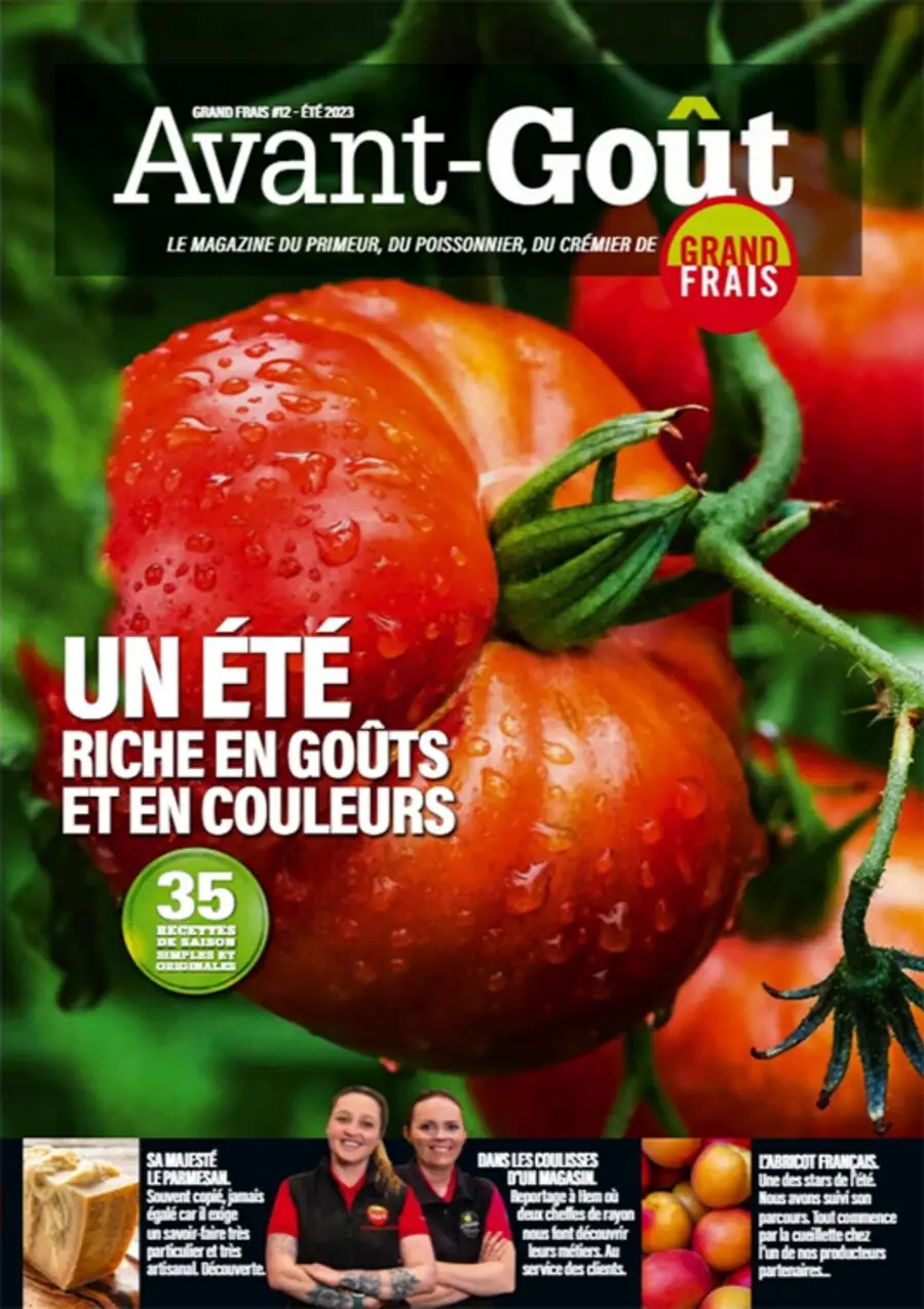 Magazine Avant-Goût - Un été riche en goûts et en couleurs - 1/14