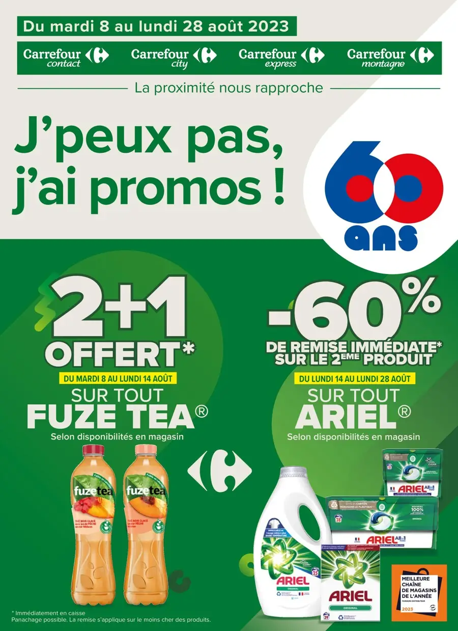 J'peux pas, j'ai promos du 8 au 28 août 2023 ! - 1/7