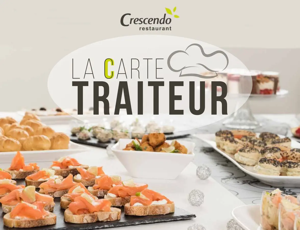 Crescendo Carte traiteur - 1/14