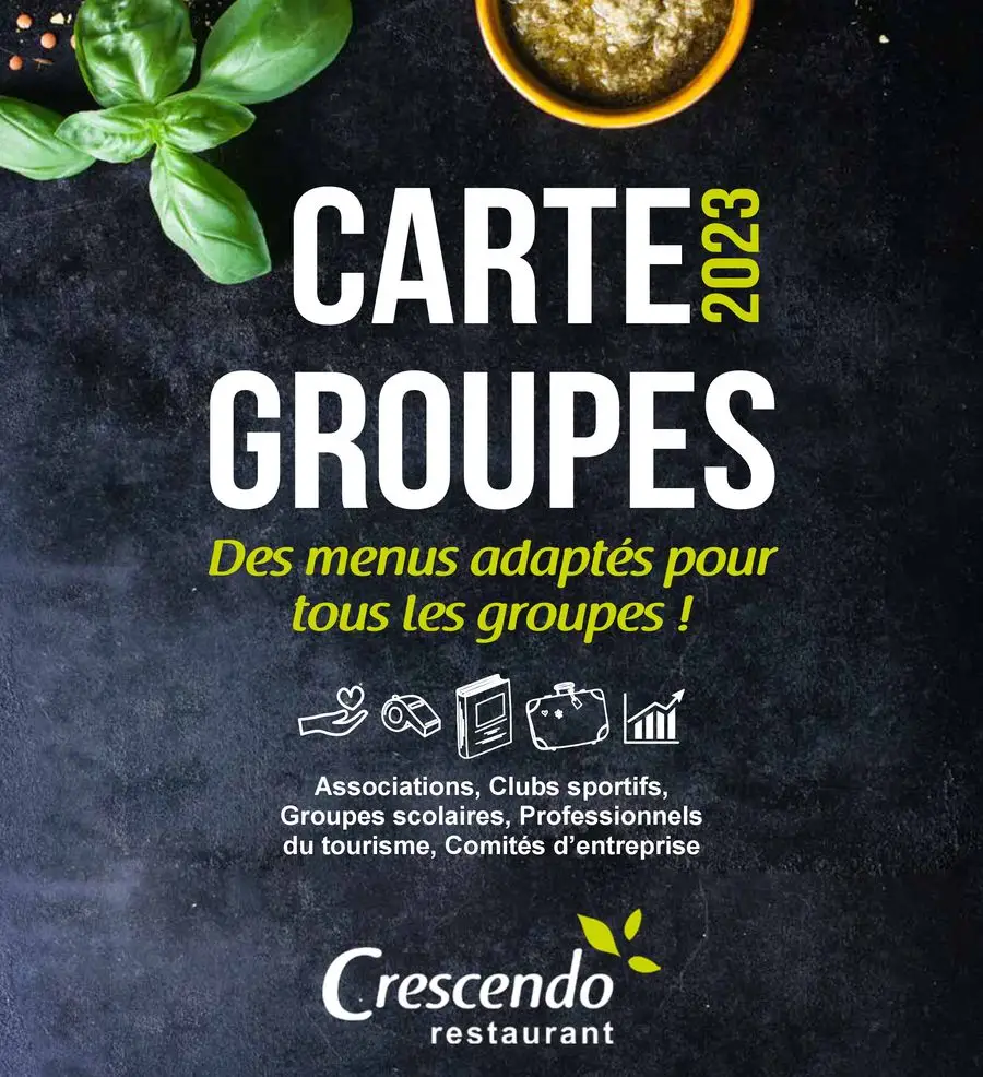 Crescendo Carte groupe - 1/3