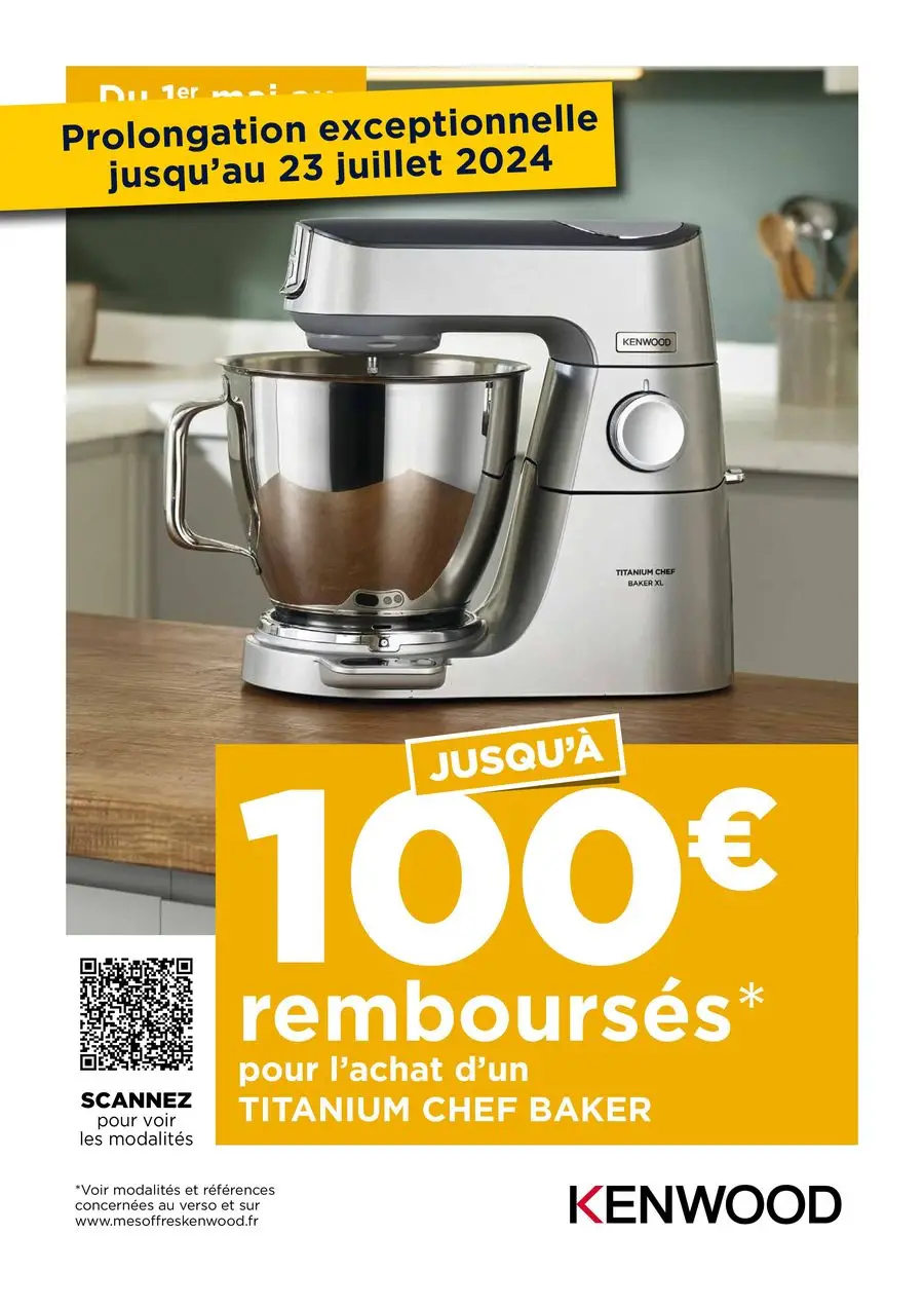 JUSQU’À 100€ remboursés - 1/2