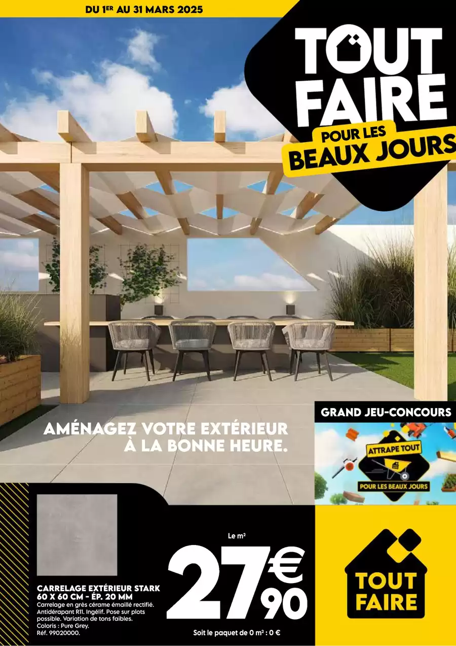 Catalogue Tout Faire Materiaux