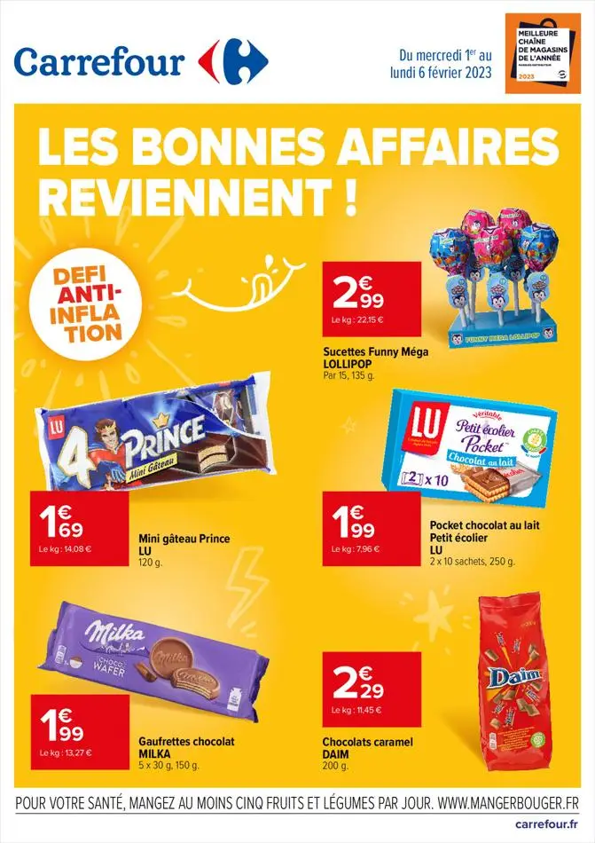 Les bonnes affaires reviennent ! - 1/2