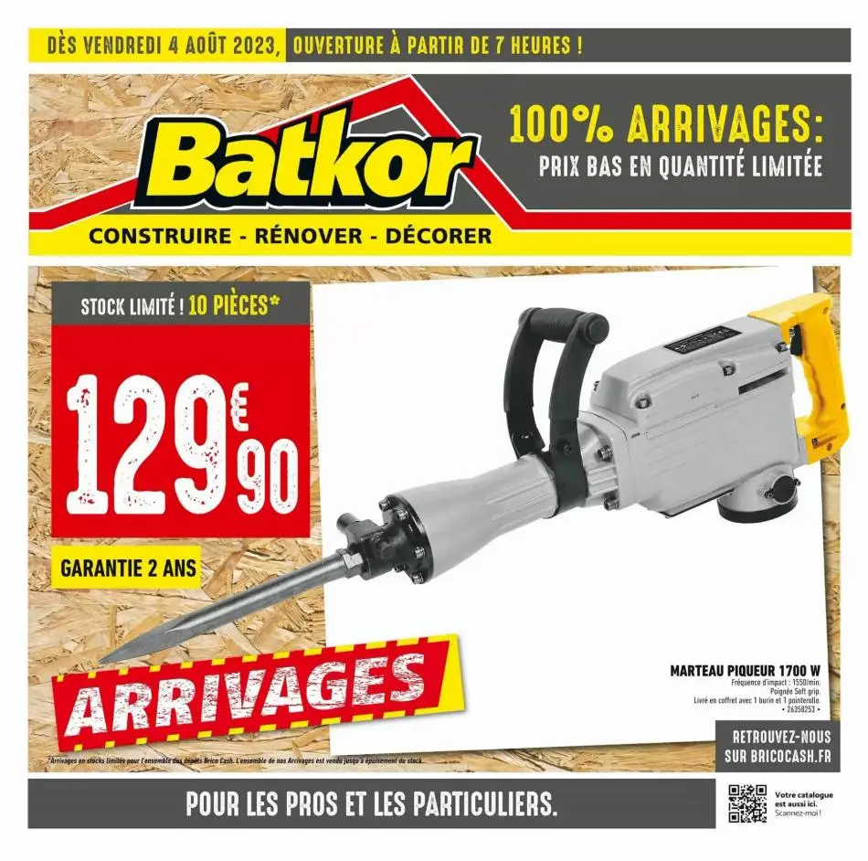 100% Arrivages Batkor - 1/8