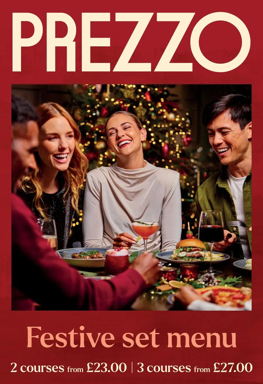 PREZZO CHRISTMAS SET MENU - 1/2