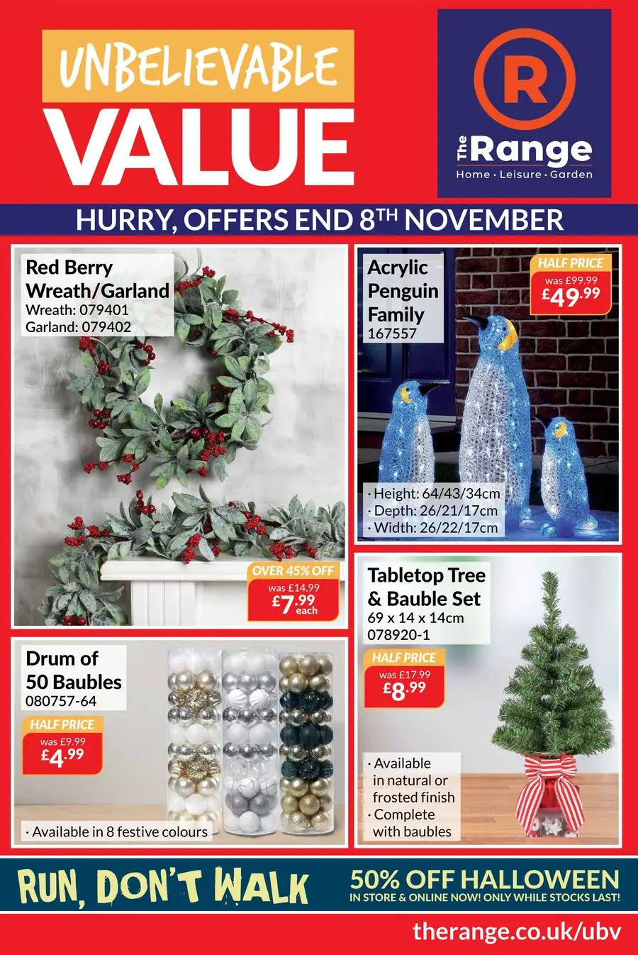 The Range weekly offers - 1/2