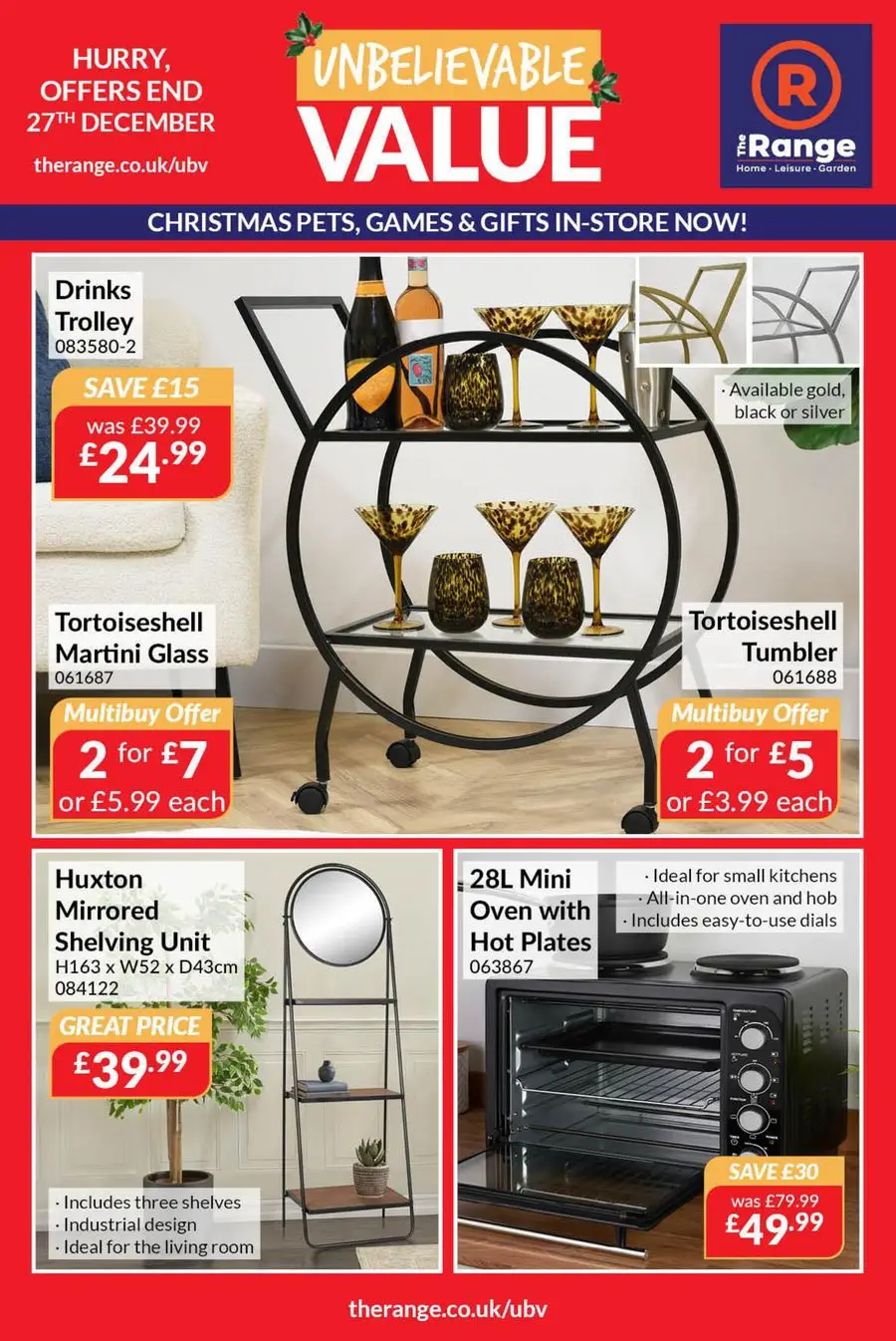 The Range weekly offers - 1/2