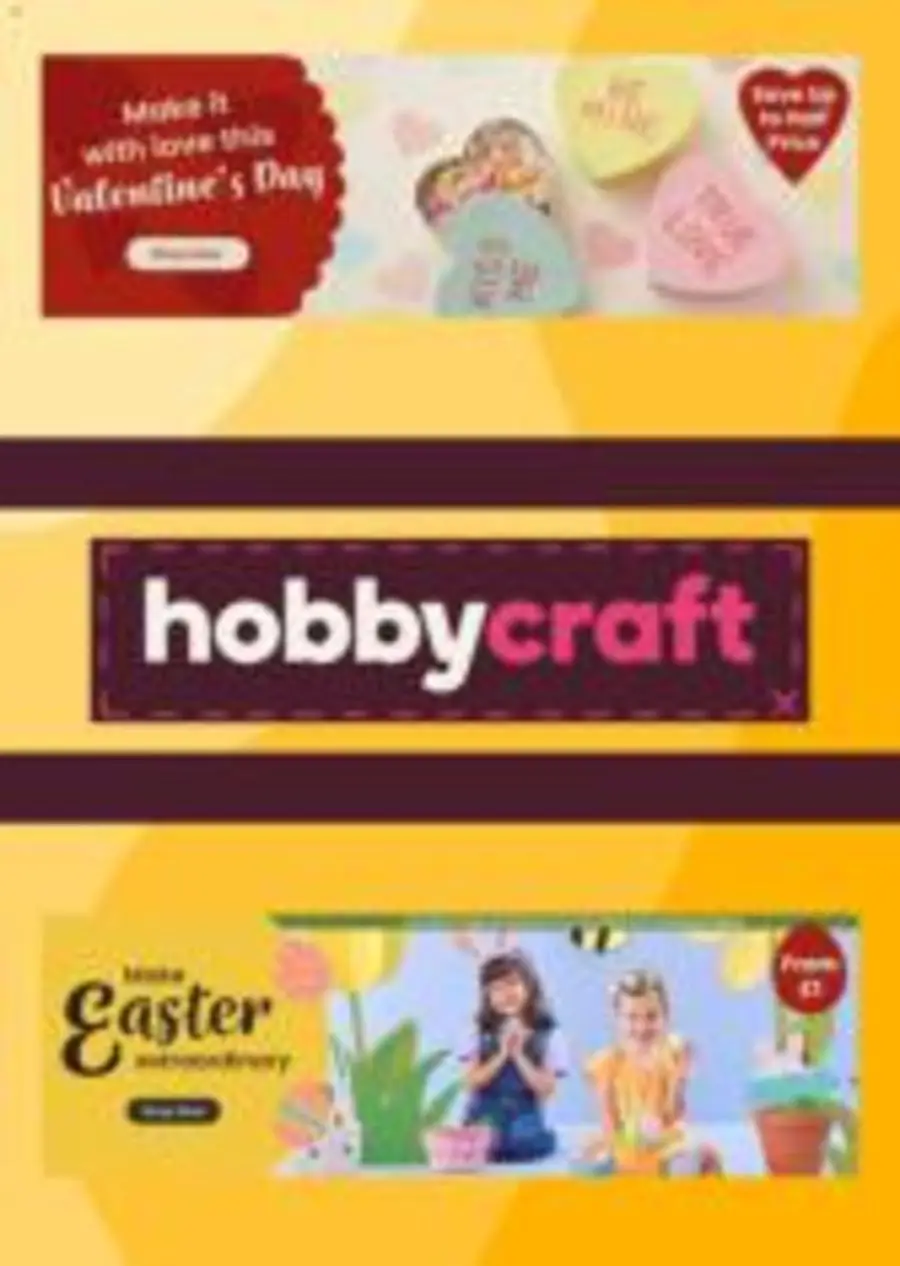 Hobbycraft Offers - 1/5