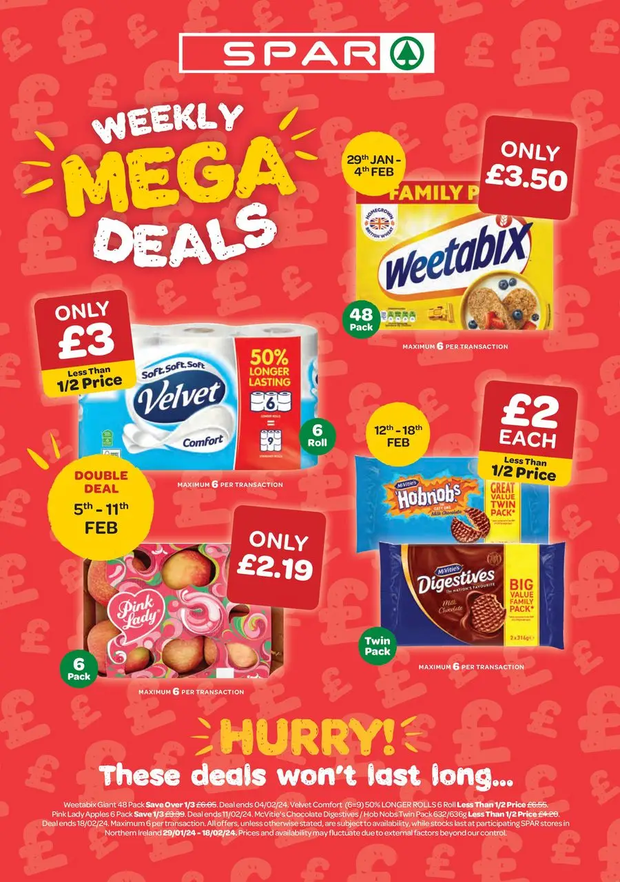 Weekly Mega Deals - 1/6