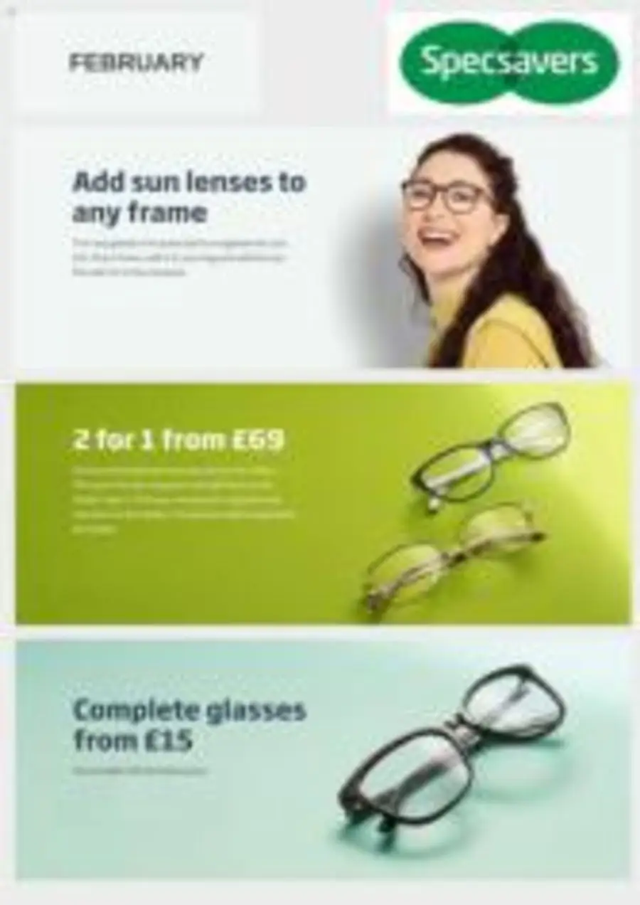 Specsavers Offers - 1/5