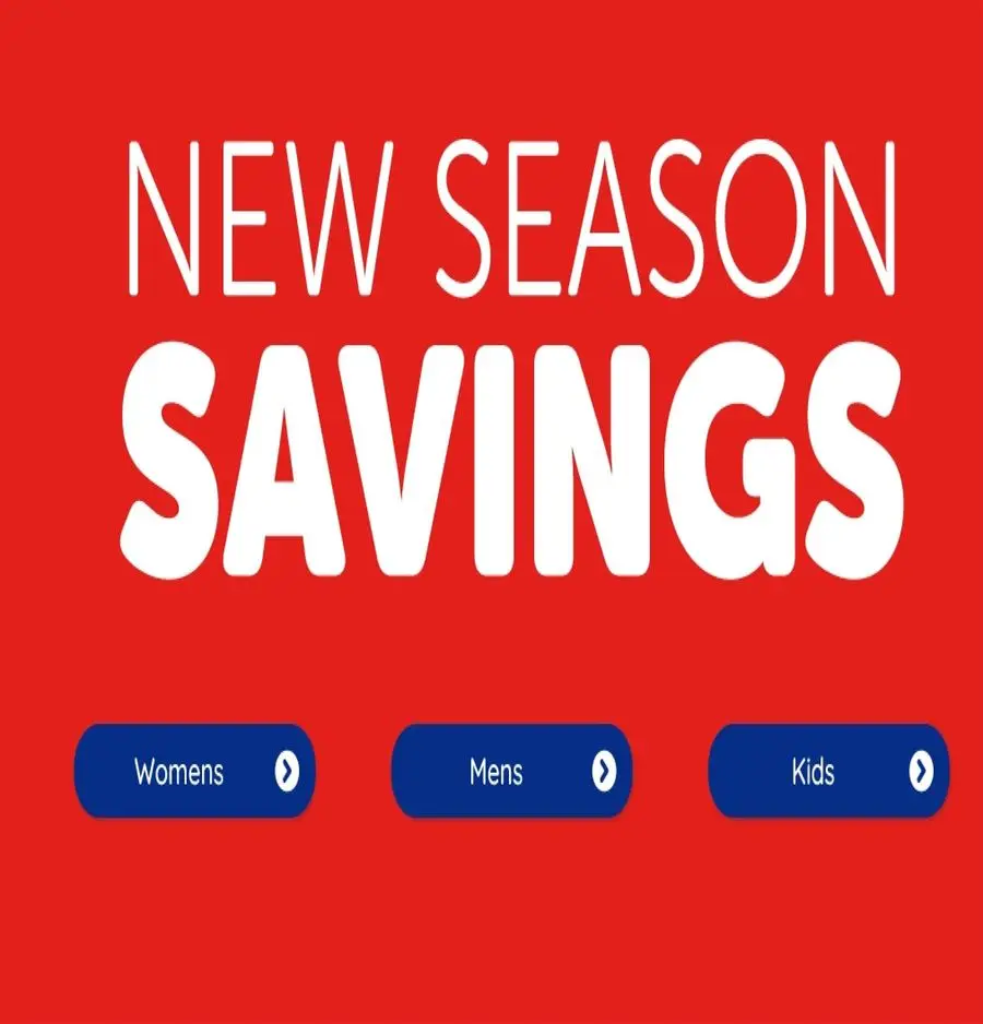 New Season Savings - 1/4