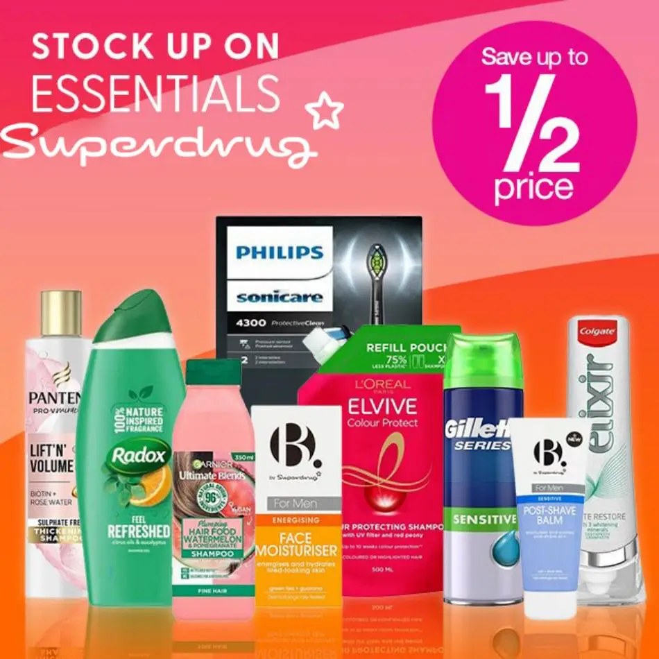 Superdrug Offers - 1/7