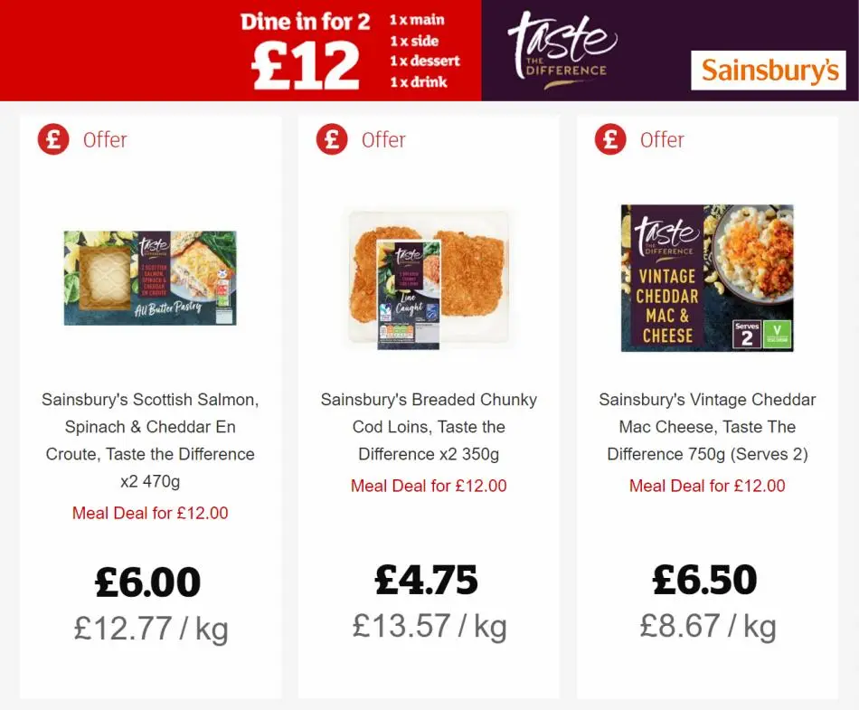 PROMOTION Sainsbury's - 1/5