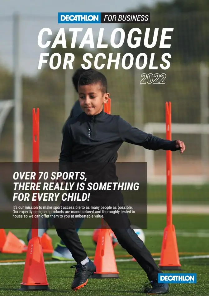 Decathlon Catalogue for Schools 2022 - 1/50