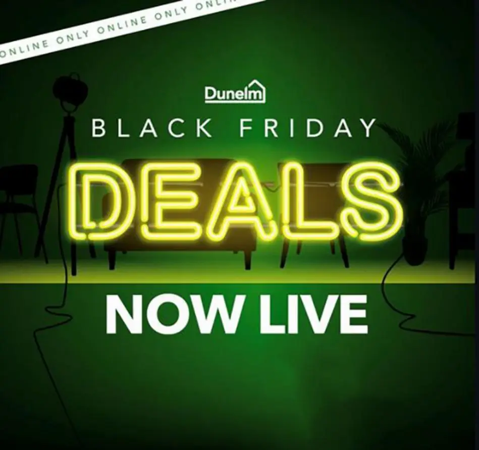 Offer Dunelm Black Friday! - 1/5