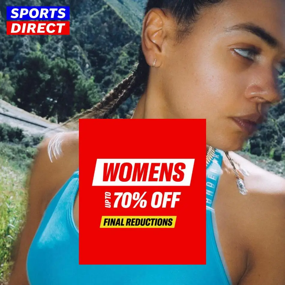 Sports Direct Women's up to 70% Off - 1/6