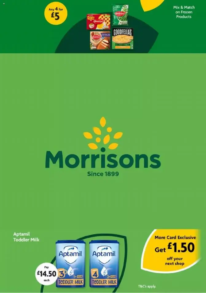 New offers Morrisons - 1/5