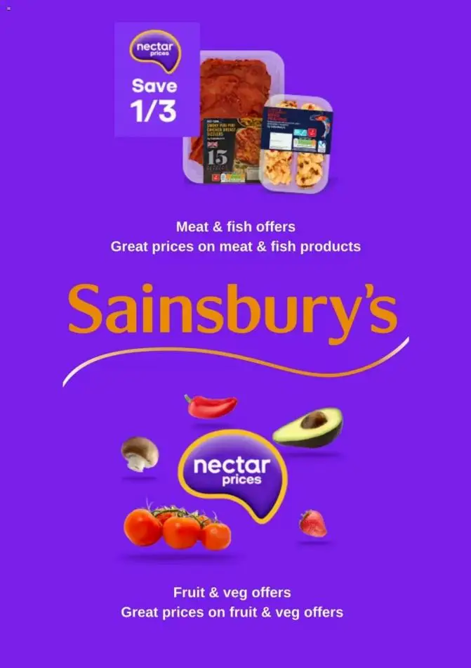 Offers Sainsbury's - 1/6