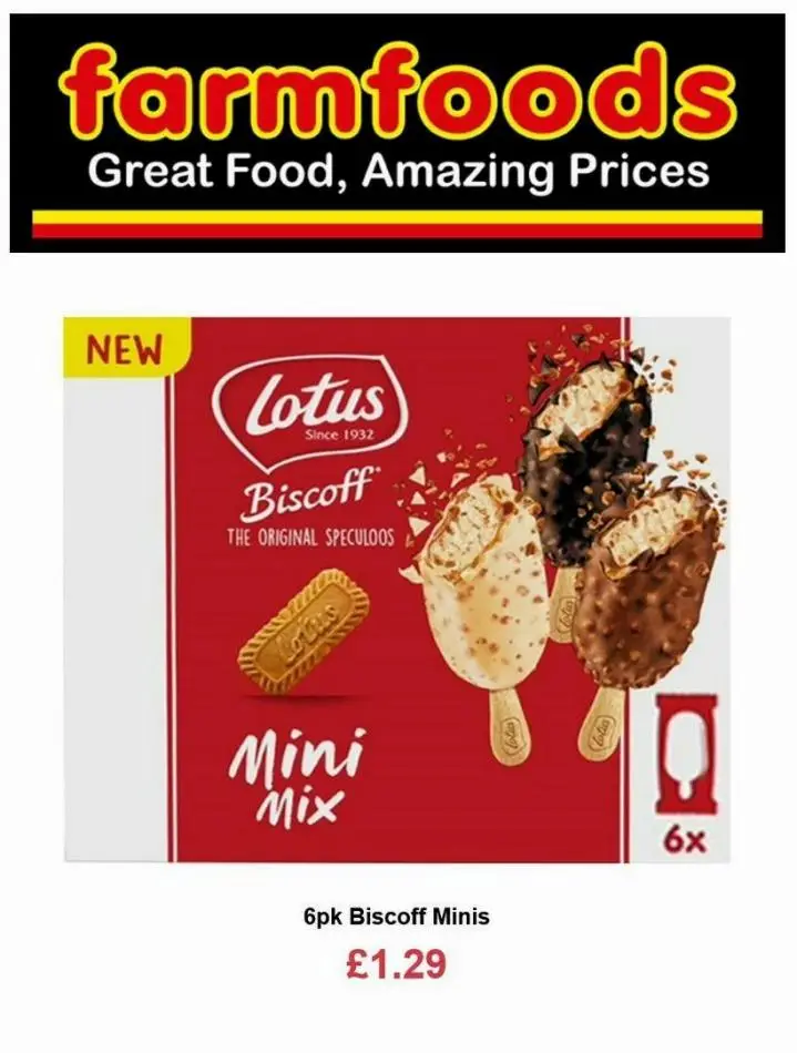 Farmfoods Offers - 1/9