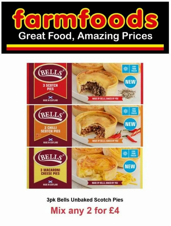 Farmfoods Offers - 1/7