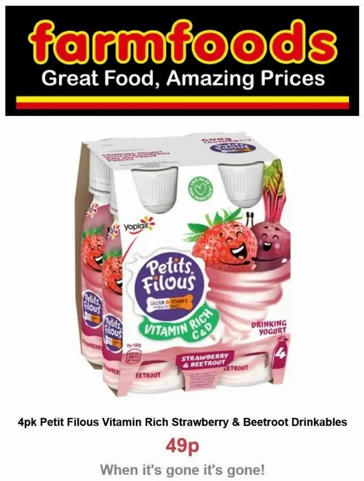 Farmfoods Offers - 1/14