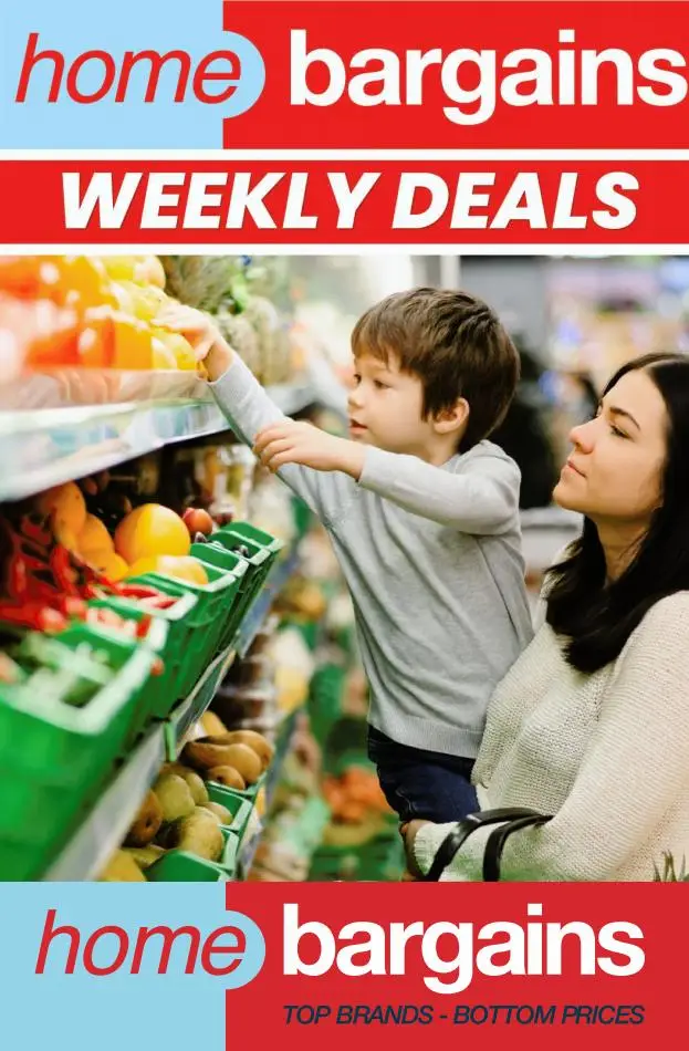 Home Bargains Weekly Deals - 1/6