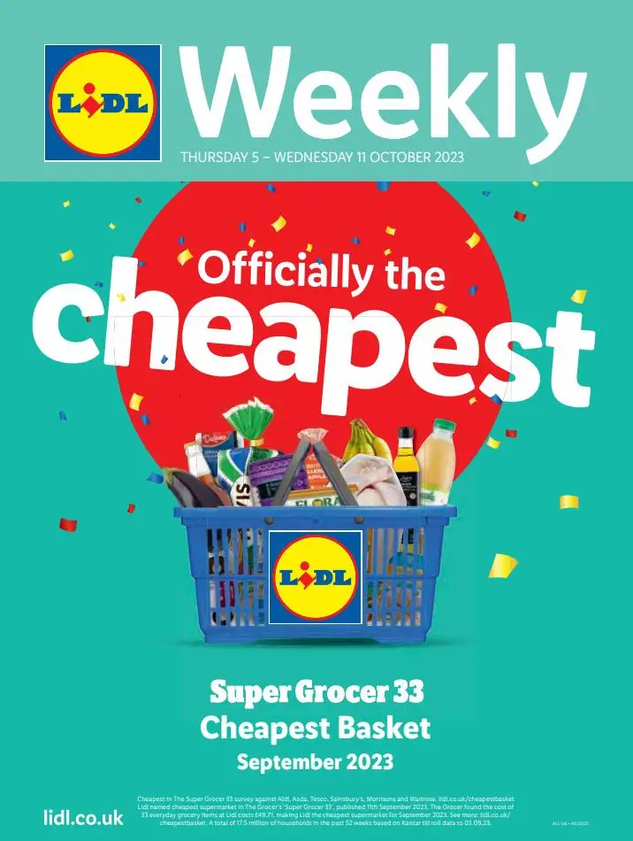 Lidl Weekly Offers - 1/50