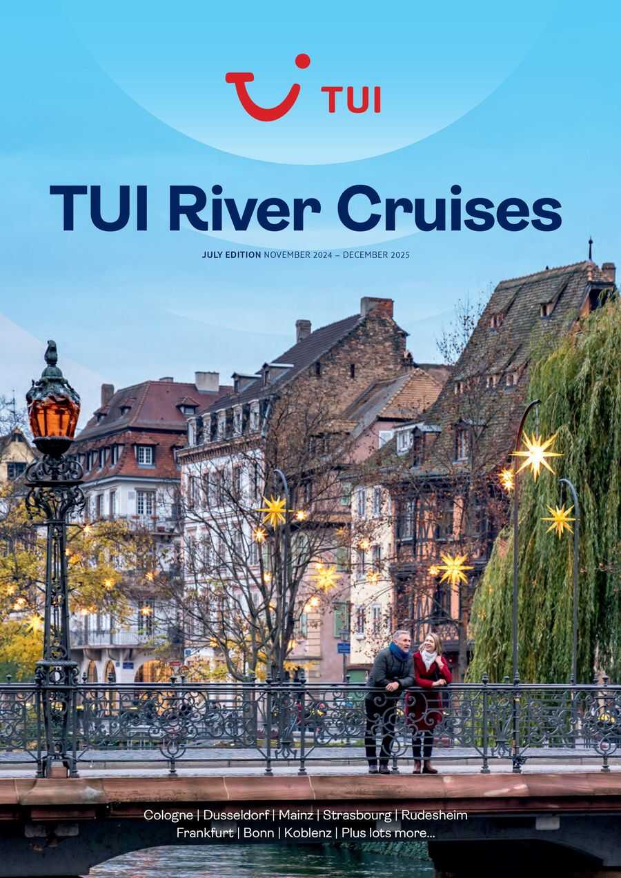 Tui: TUI River Cruises Nov 2024 – Dec 2025 01.11.2024/31.12.2025 ...