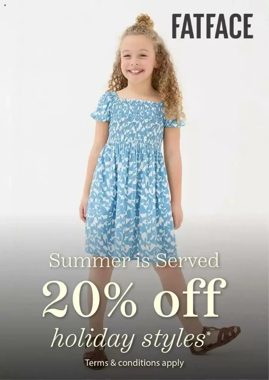 Summer Is Served 20% Off - 1/8