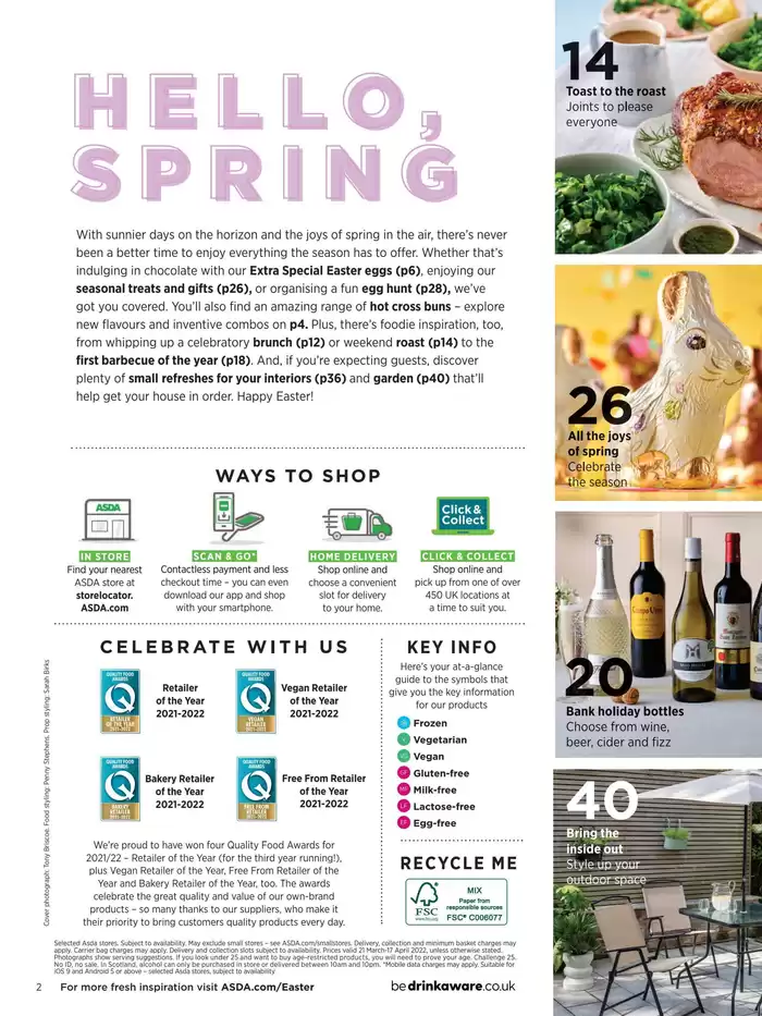 Asda: Asda Spring Guide 2022Asda Magazine 05.03.2026/19.03.2026 ...