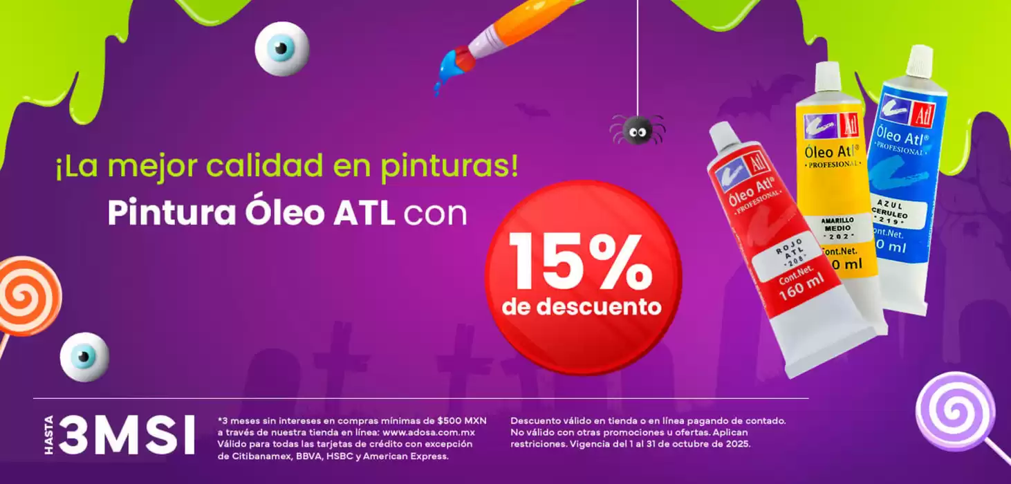Adosa: Promos 07.10.2025/31.10.2025 | Catalogium México