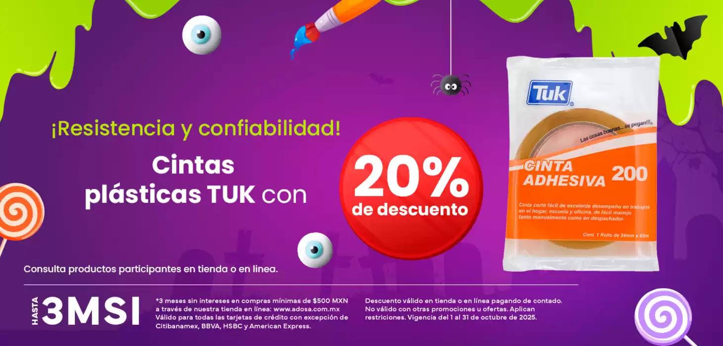 Adosa: Promos 07.10.2025/31.10.2025 | Catalogium México