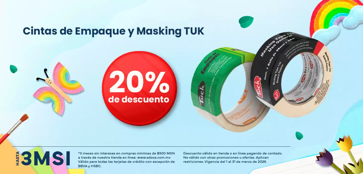 Adosa: Promos 03.03.2026/31.03.2026 | Catalogium México