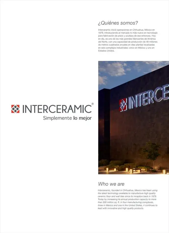 Interceramic: Catálogo Interceramic 15.06.2022/30.09.2022 | Catalogium ...