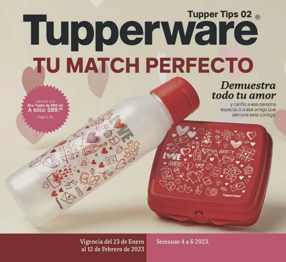 Tapperware Tipis Tupperware: Tupper Tips 02 24.01.2023/12.02.2023 | Catalogium México