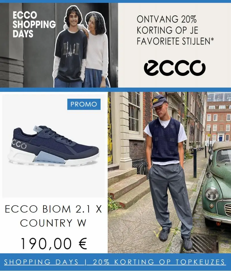 Ecco korting online