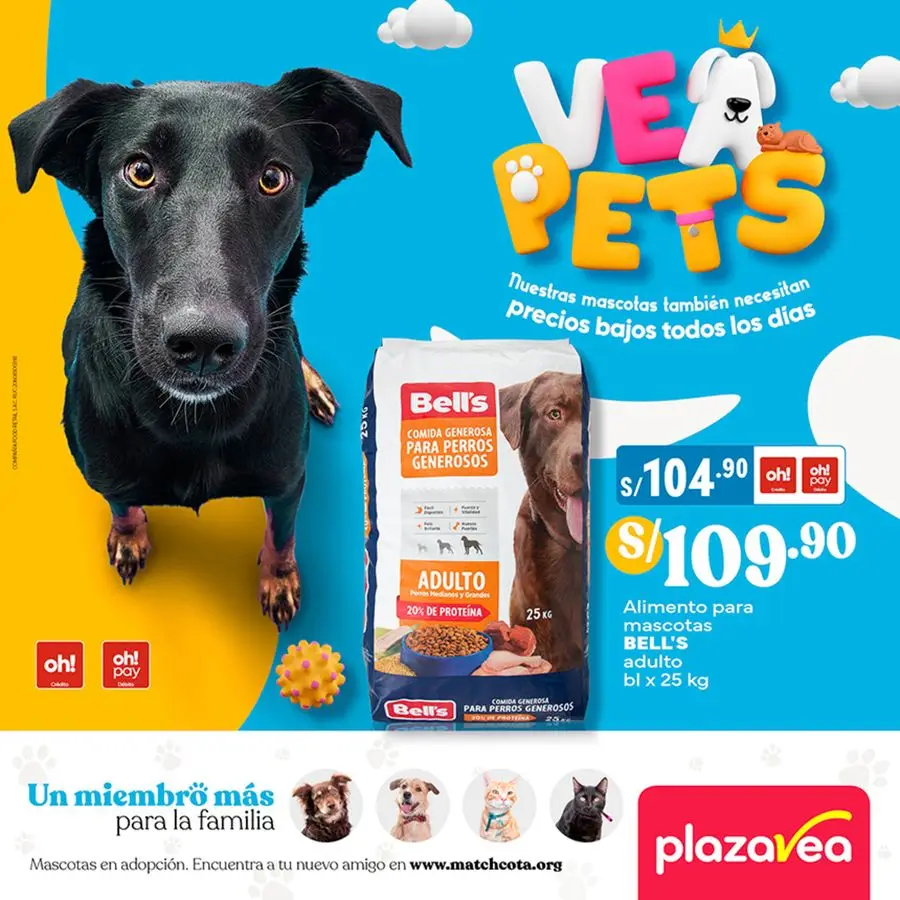 Vea Pets Plaza Vea: Vea Pets 12.03.2024/24.03.2024 | Catalogium Perú