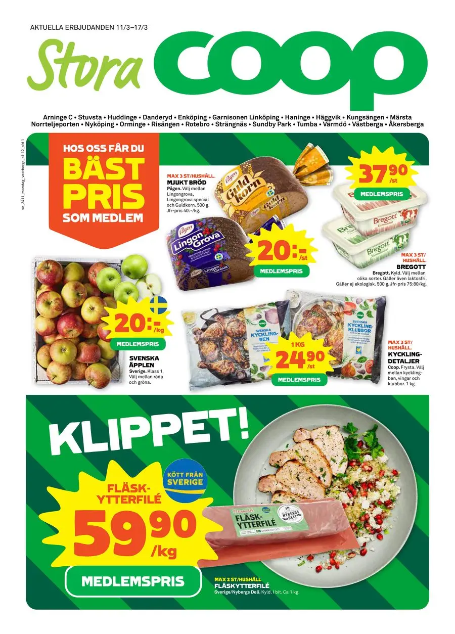 Stora Coop Erbjudanden - 1/12