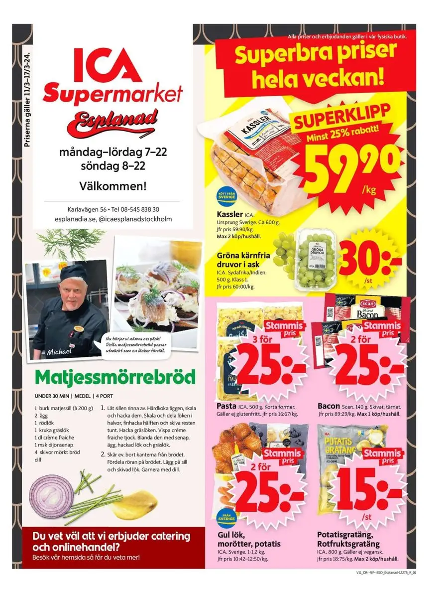 ICA Supermarket Erbjudanden - 1/10