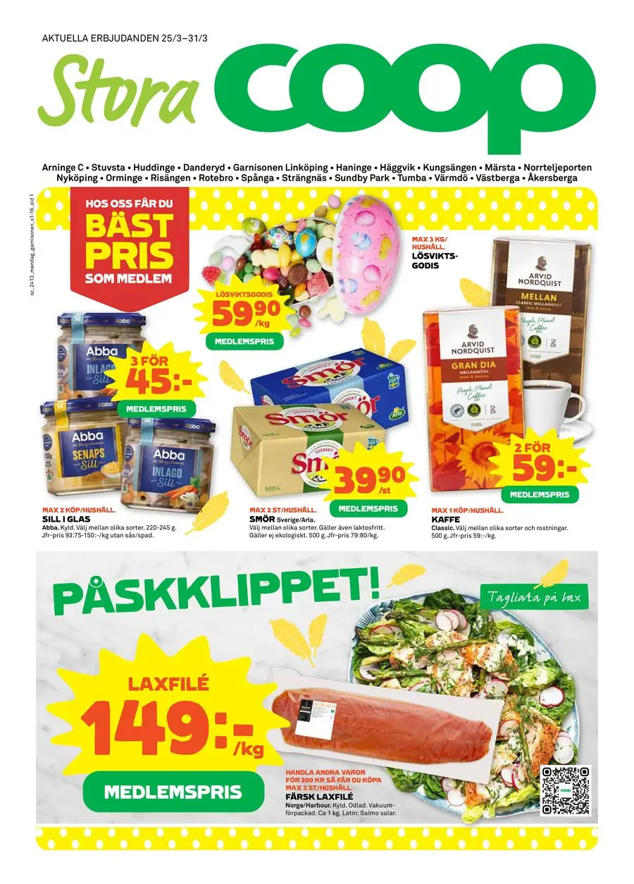 Stora Coop Erbjudanden - 1/16