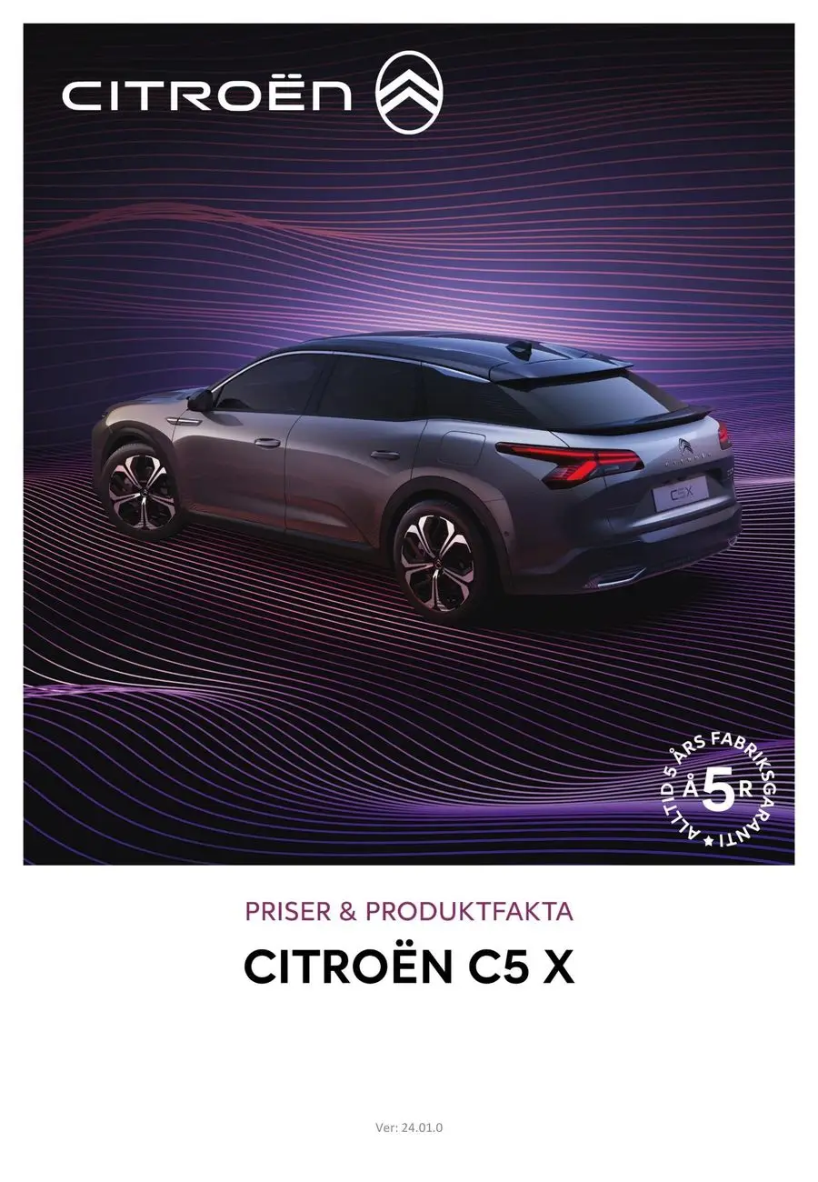 Citroën C5 X PLUG-IN HYBRID - 1/4