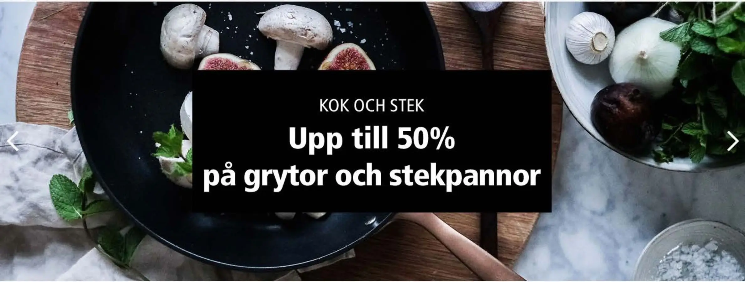 Upp till 50% på köksredskap  - 1/2