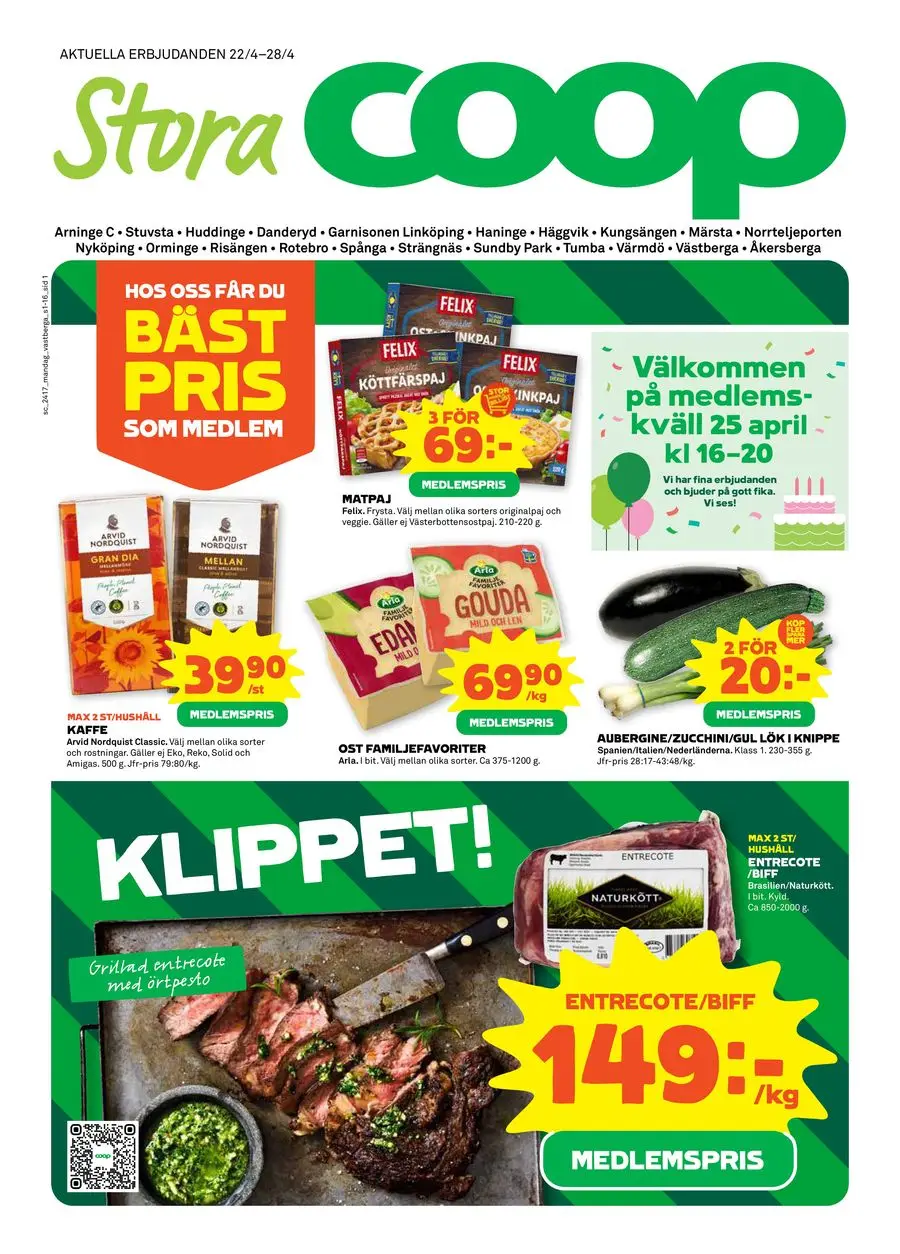 Stora Coop Erbjudanden - 1/16