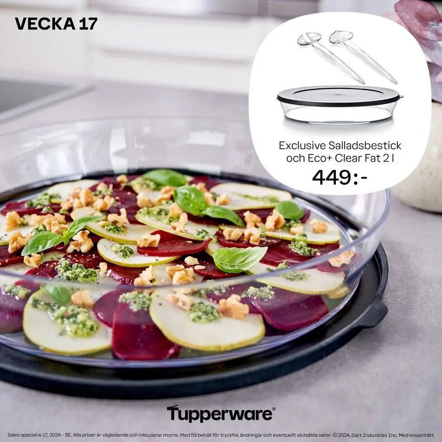 Tupperware reklamblad - 1/2