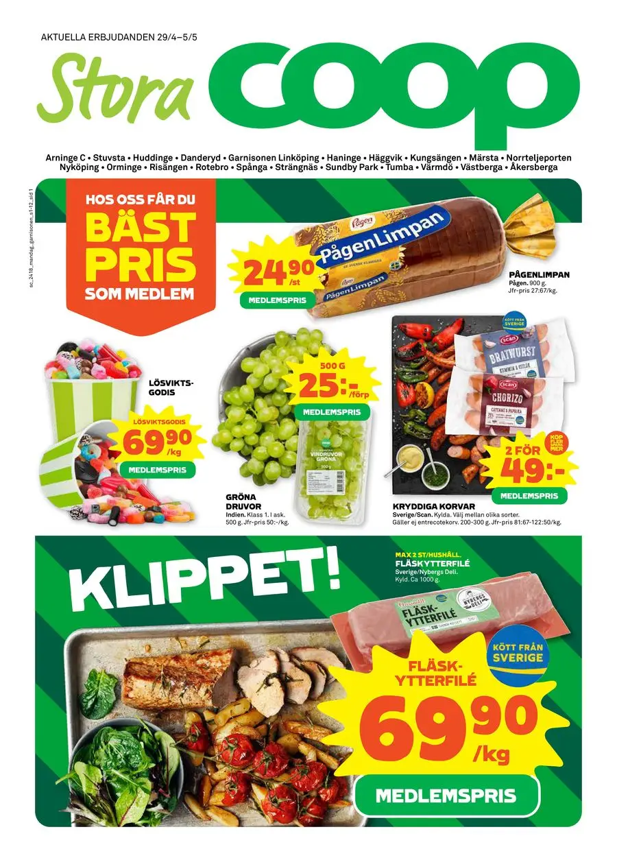 Stora Coop Erbjudanden - 1/12