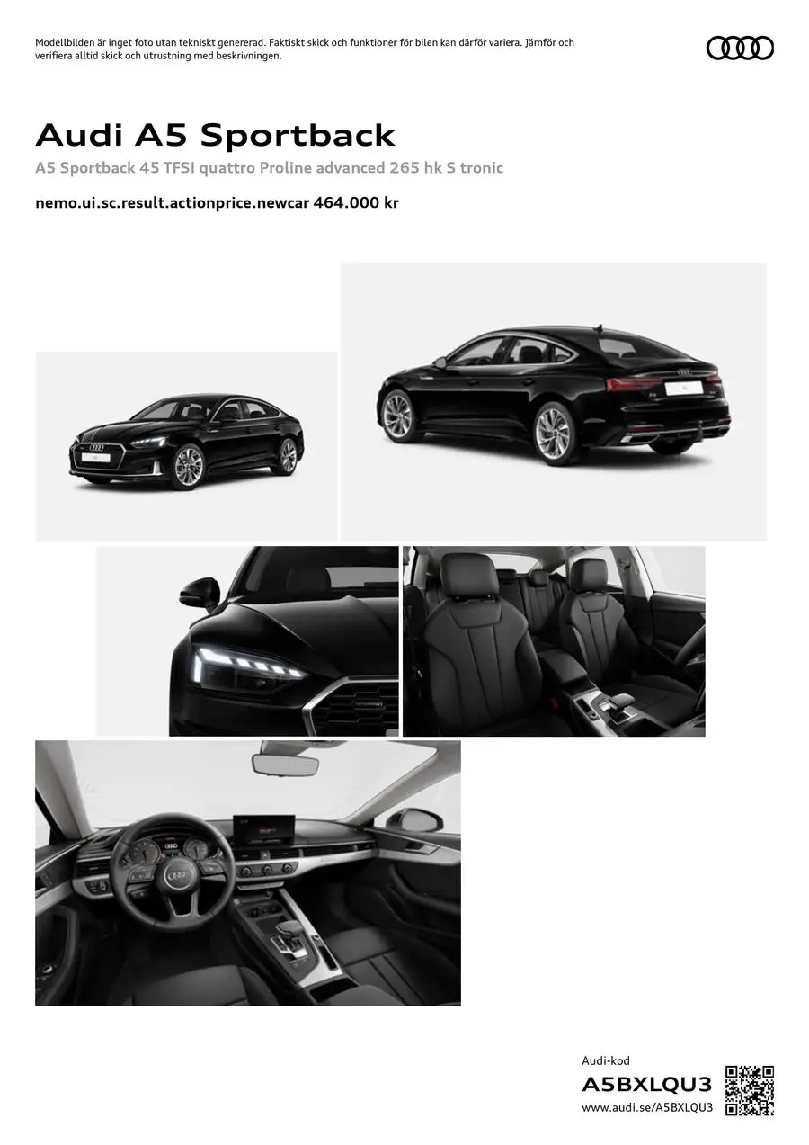 Audi A5 Sportback - 1/14