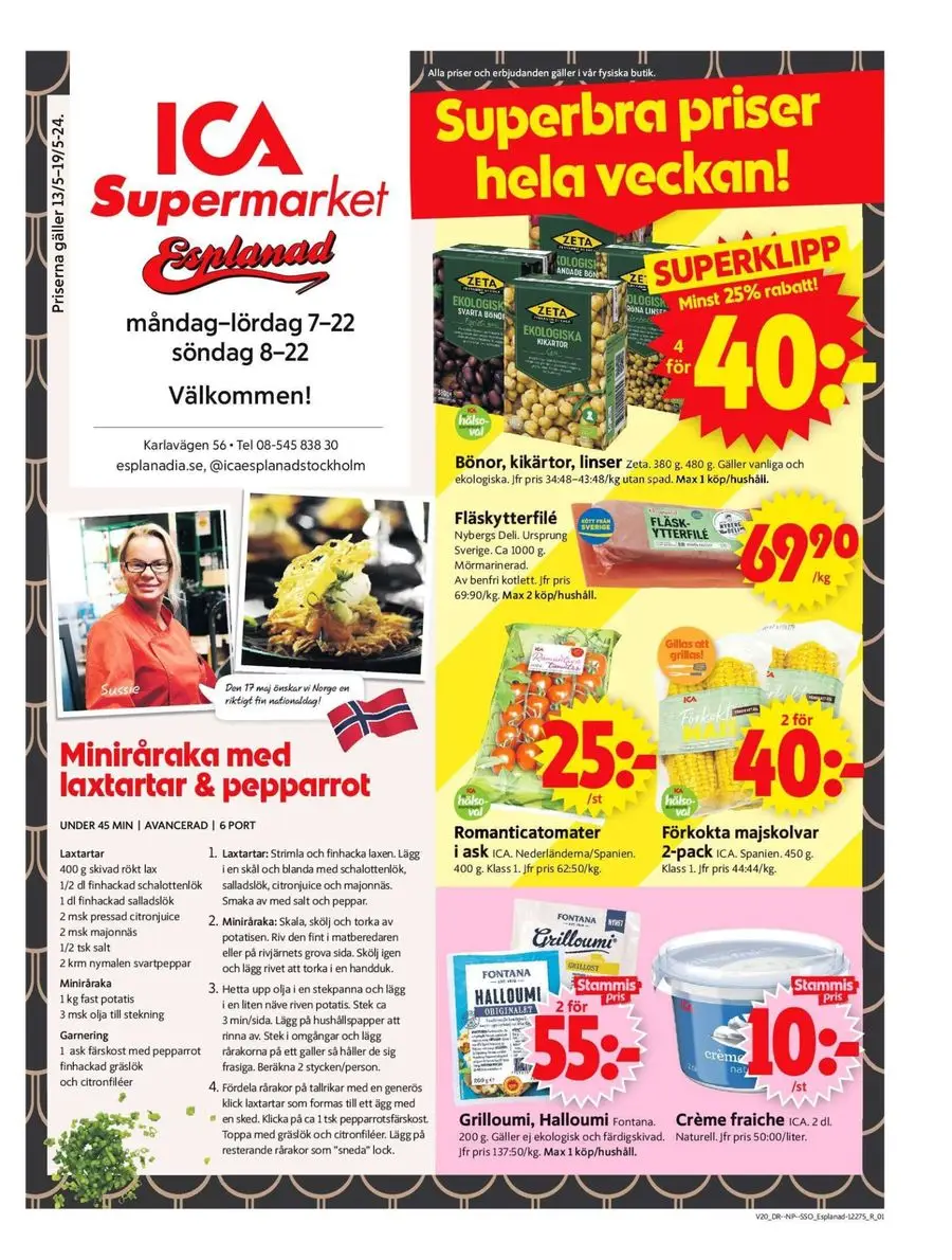 ICA Supermarket Erbjudanden - 1/10