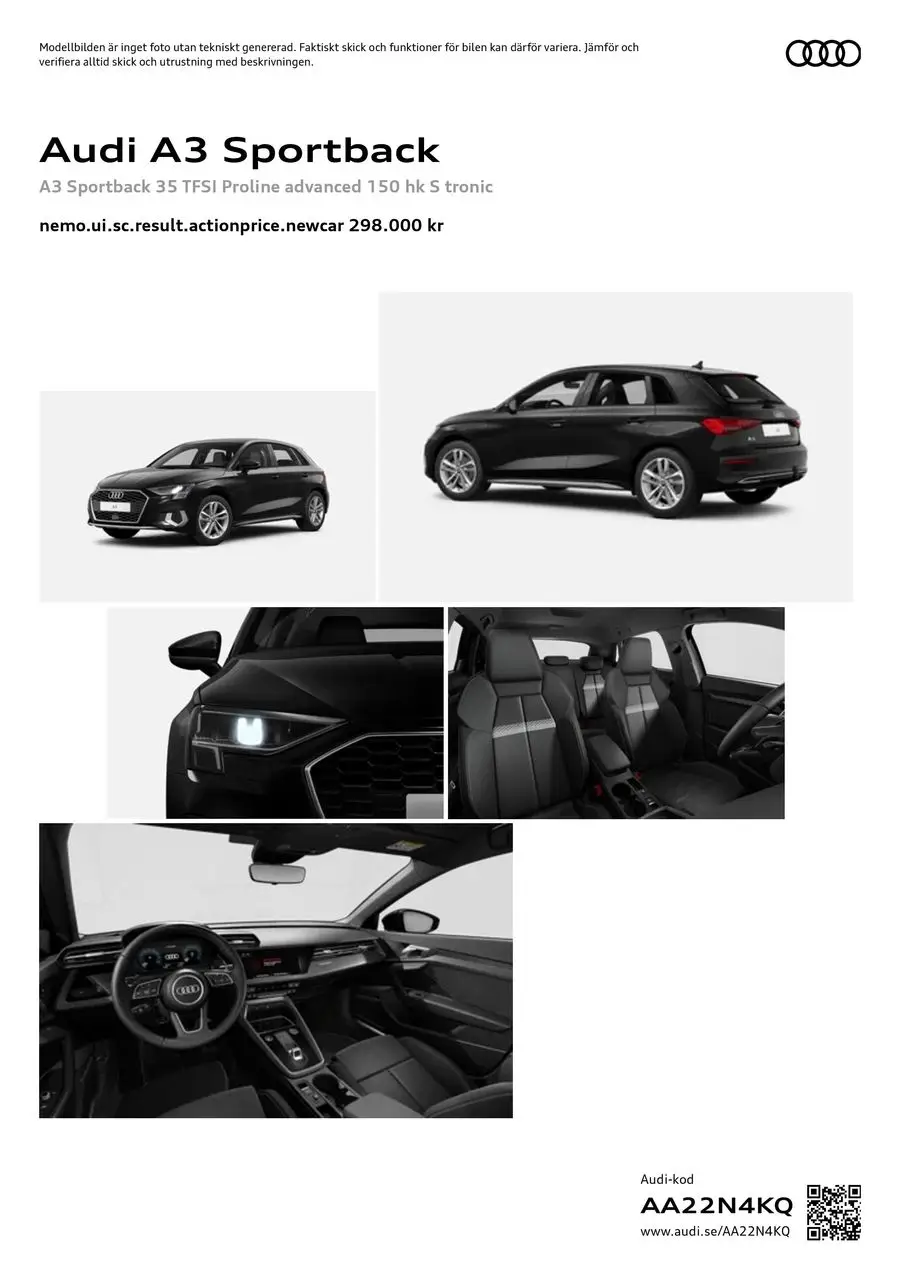 Audi A3 Sportback - 1/13